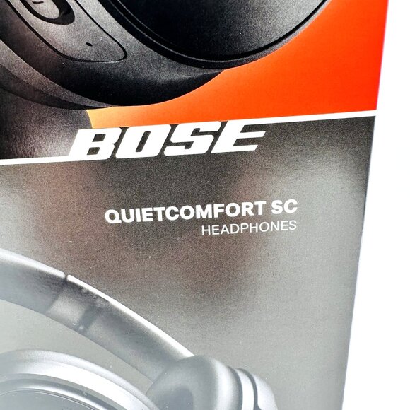 Bose QuietComfort SC Bluetooth Wireless Over-Ear Headphones - Black - New/Sealed - Picture 2 of 13